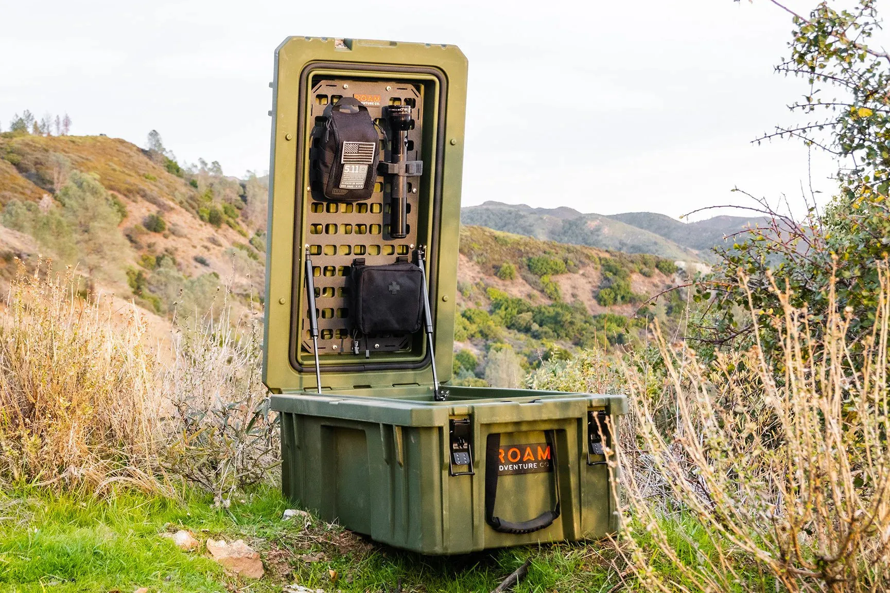 160L RUGGED CASE MOLLE PANEL