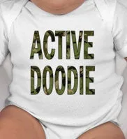 Active Doodie baby bodysuit