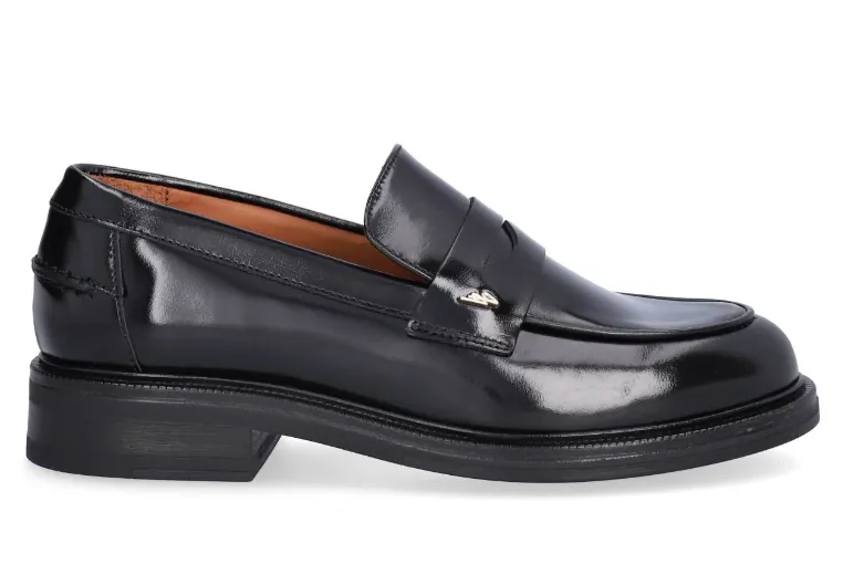 Billi Bi A7010 Loafers Black Calf