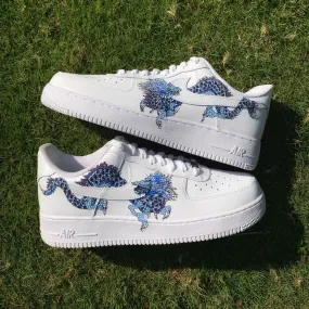 Blue Dragon Custom Air Force 1