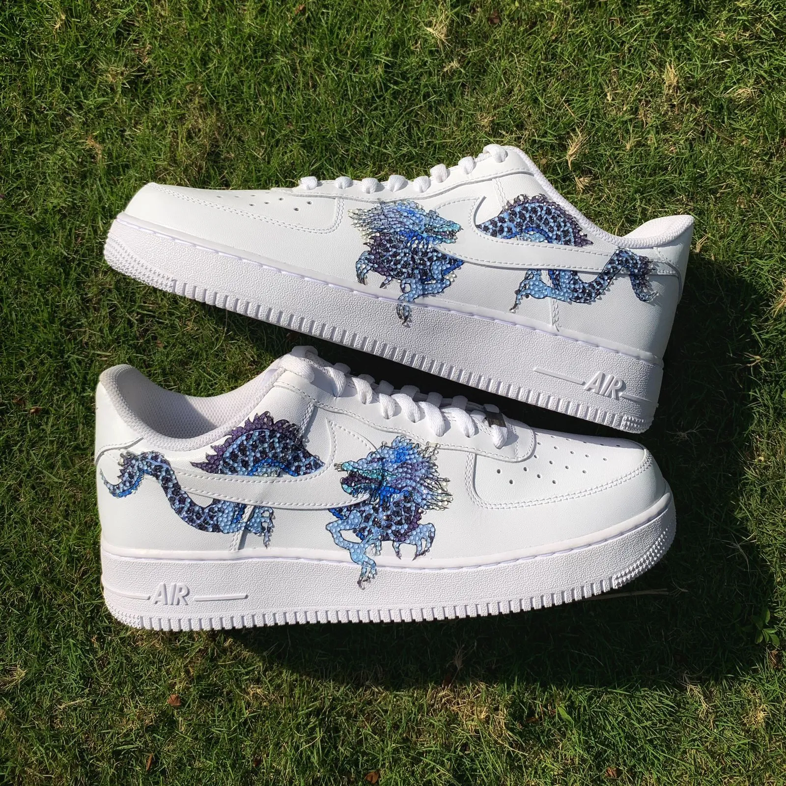 Blue Dragon Custom Air Force 1