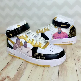Couples' Anniversary Custom Air Force 1