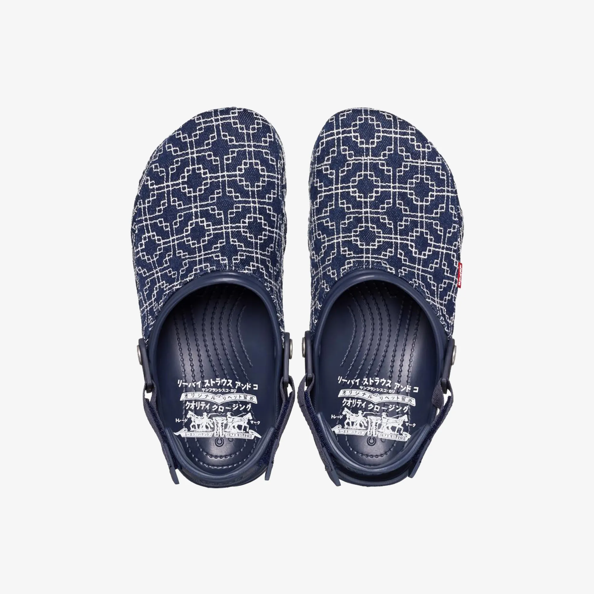 Crocs | LEVIS X CROCS ALL TERRAIN CLOG  { NAVY