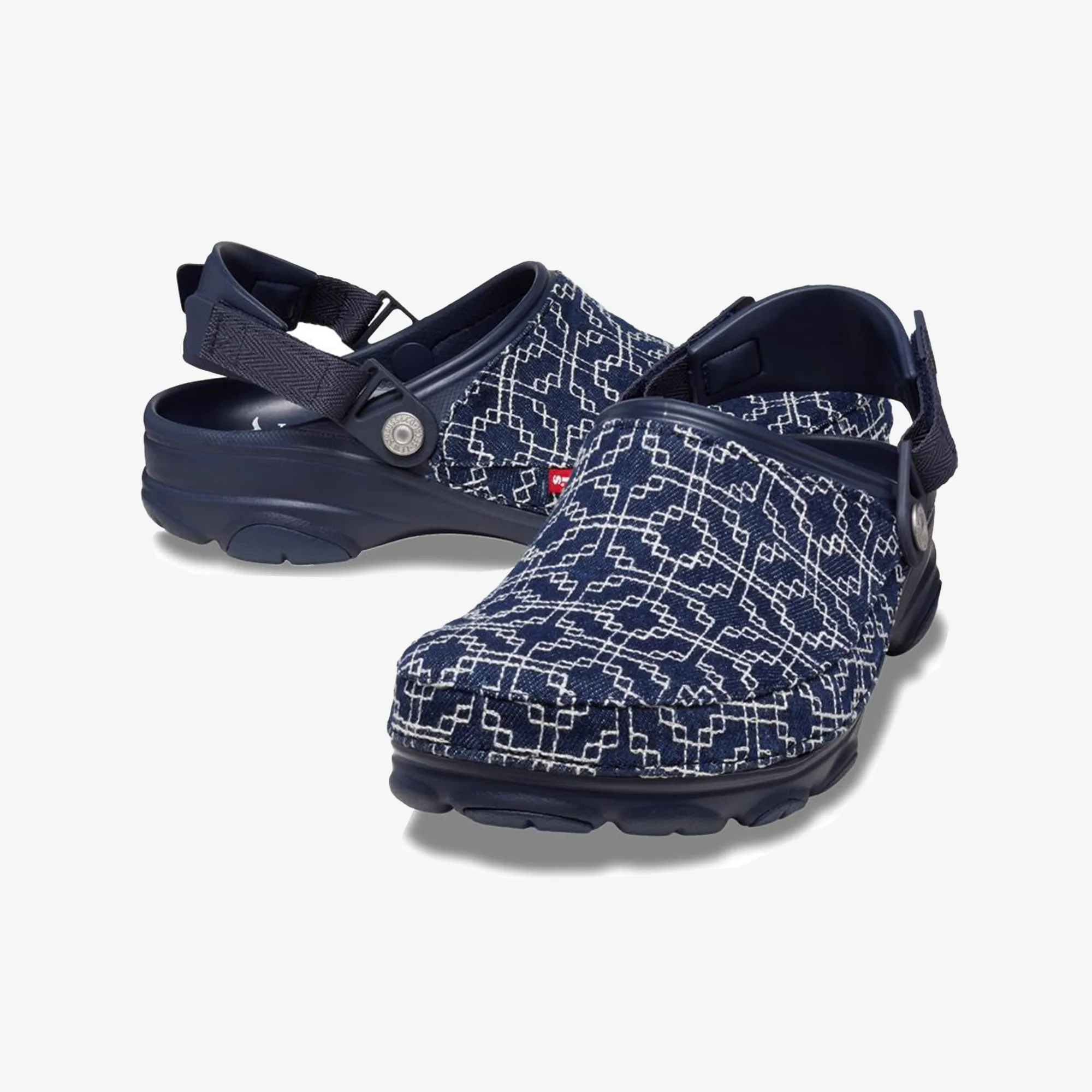 Crocs | LEVIS X CROCS ALL TERRAIN CLOG  { NAVY