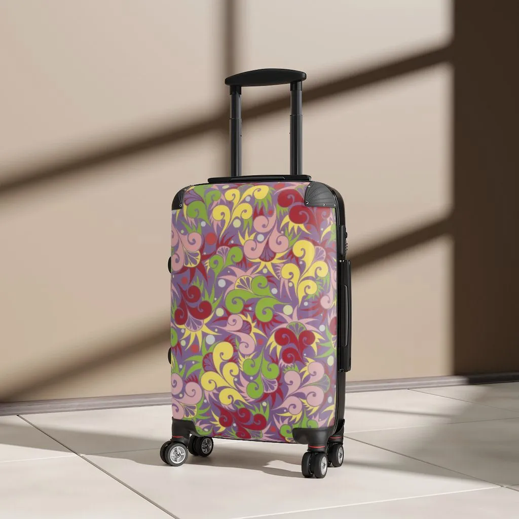 Floral Dynamic Suitcase
