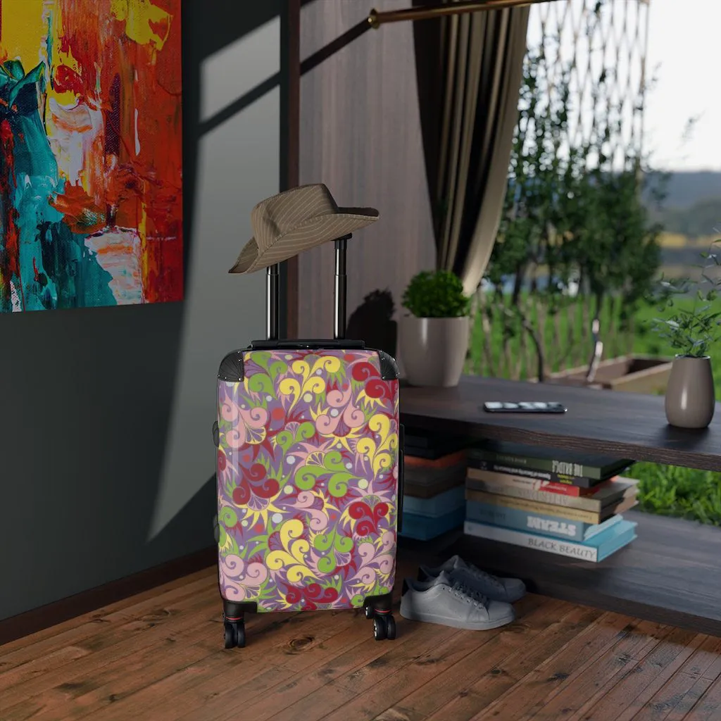 Floral Dynamic Suitcase