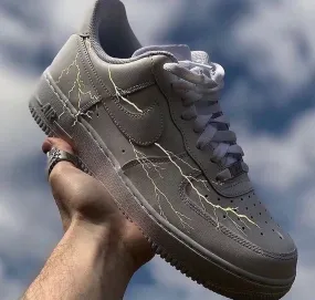 Gray Lightning Custom Air Force 1