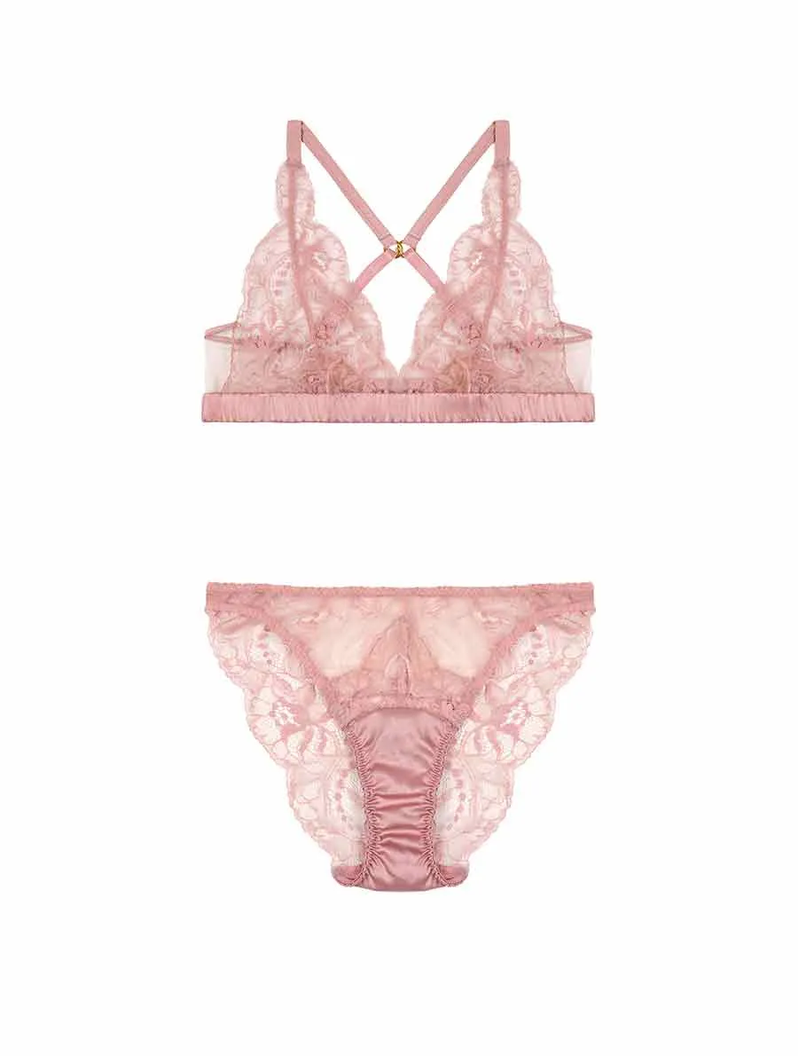 Lyla Bralette & Lace Brief