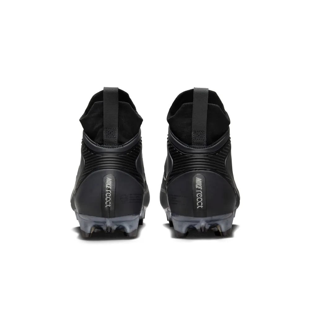 Nike Alpha Huarache 8 Elite Black/Grey Lacrosse Cleats