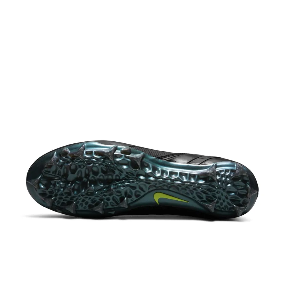 Nike Alpha Huarache 8 Elite Black/Silver Lacrosse Cleats