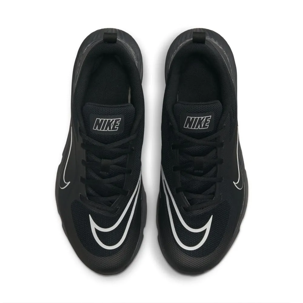 Nike Alpha Huarache 8 Pro Turf Black/Grey Lacrosse Cleats