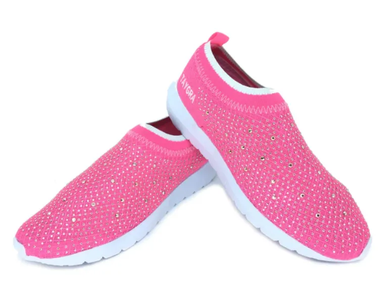 Pink Strass Crossfeet TAYGRA