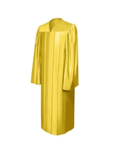 Shiny Gold Bachelors Graduation Gown - College & University
