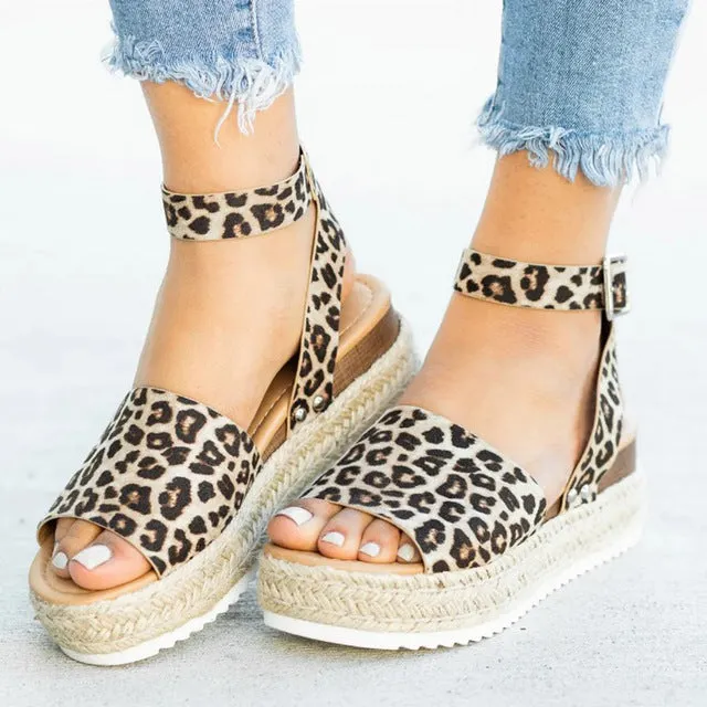 Women Sandals Plus Size Wedges Shoes For Women